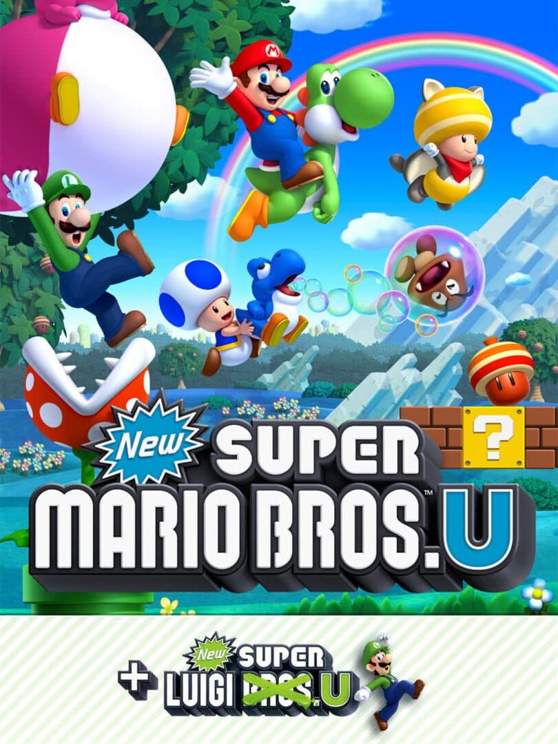 New Super Mario Bros. U + New Super Luigi U Poster