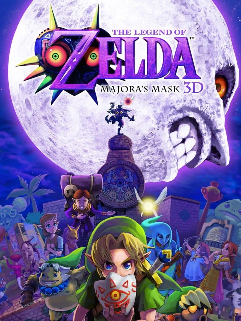The Legend of Zelda: Majora's Mask 3D Poster