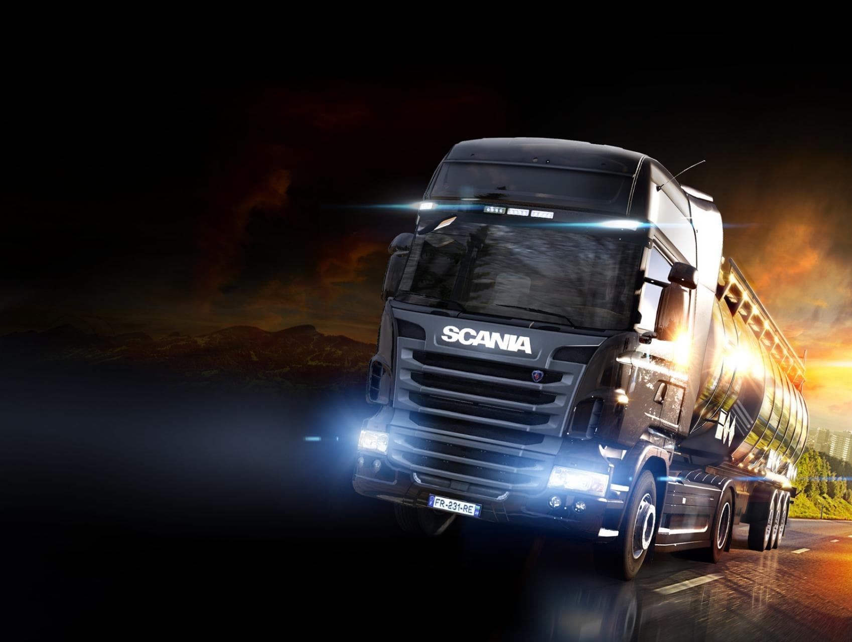 Euro Truck Simulator 2 Poster