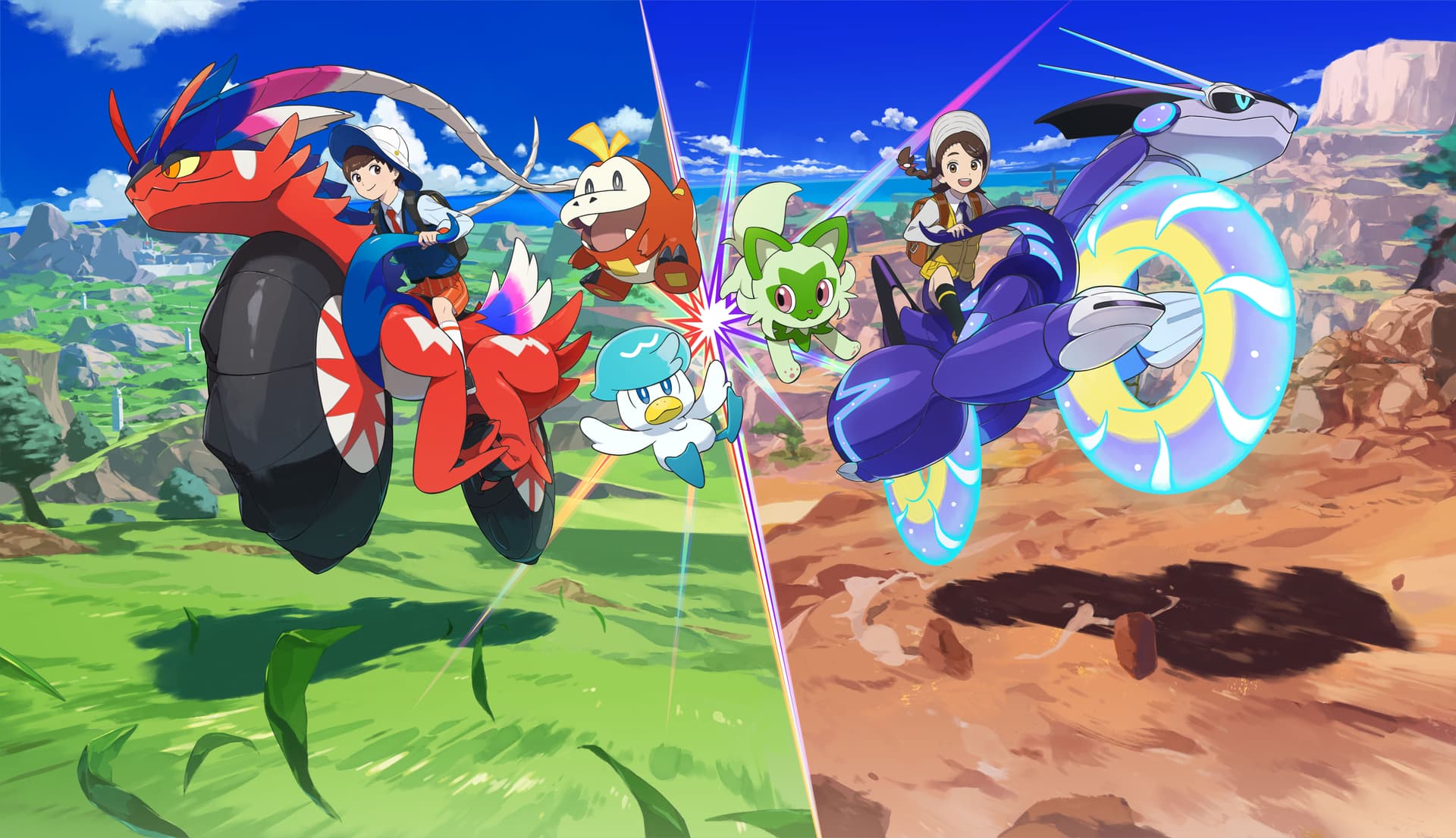 Pokémon Scarlet and Violet Poster