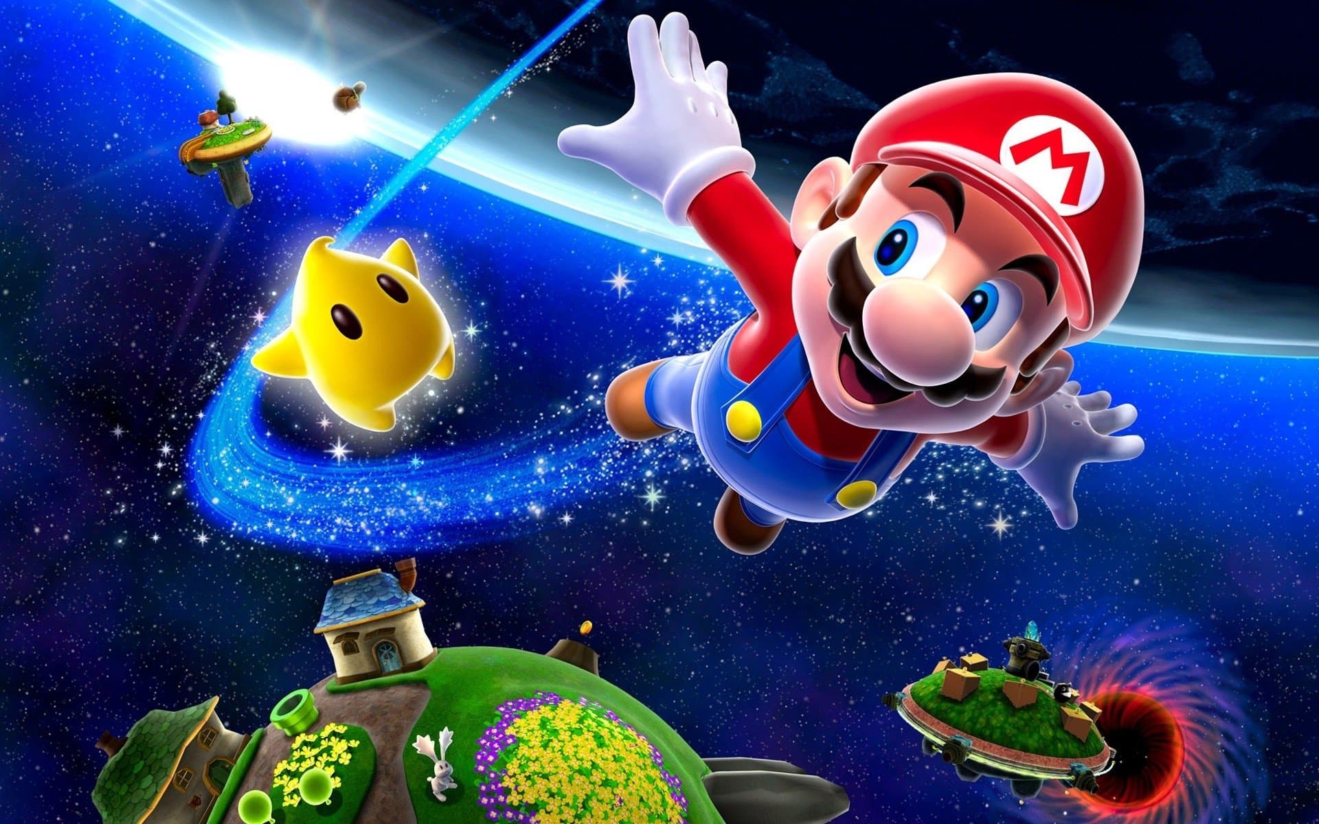Super Mario Galaxy Poster