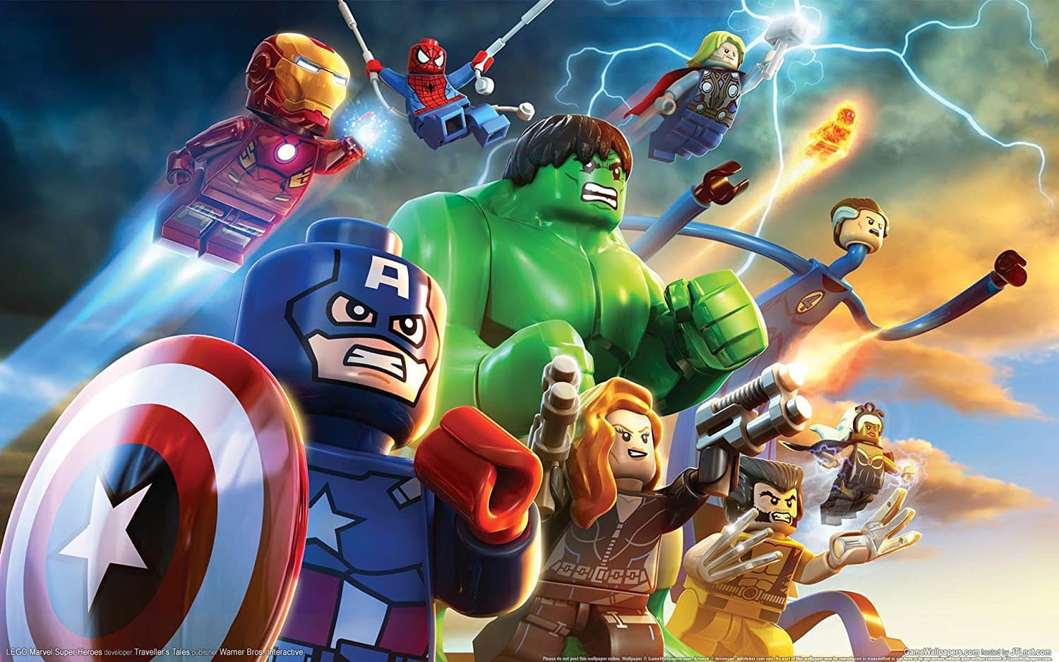 LEGO Marvel Super Heroes Poster