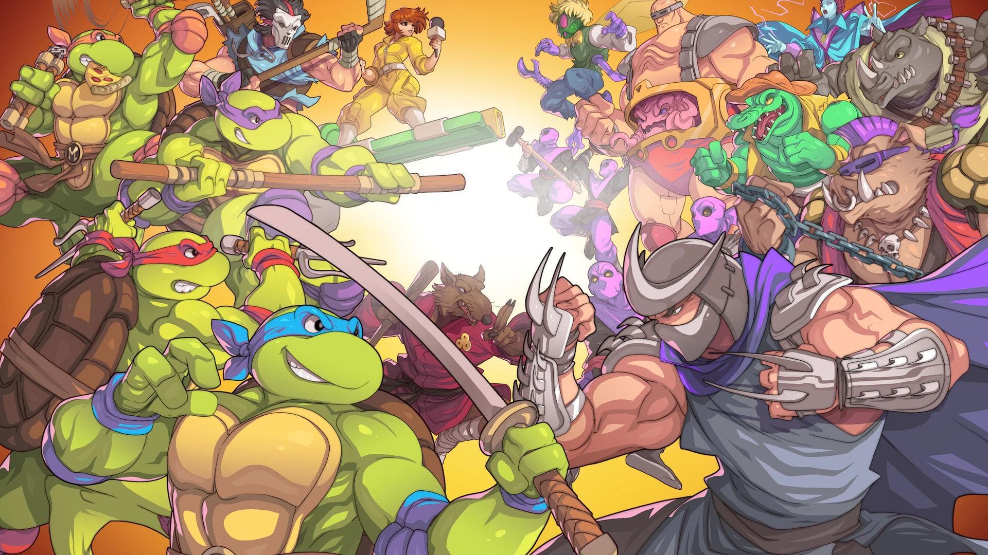 Teenage Mutant Ninja Turtles: Shredder's Revenge Poster