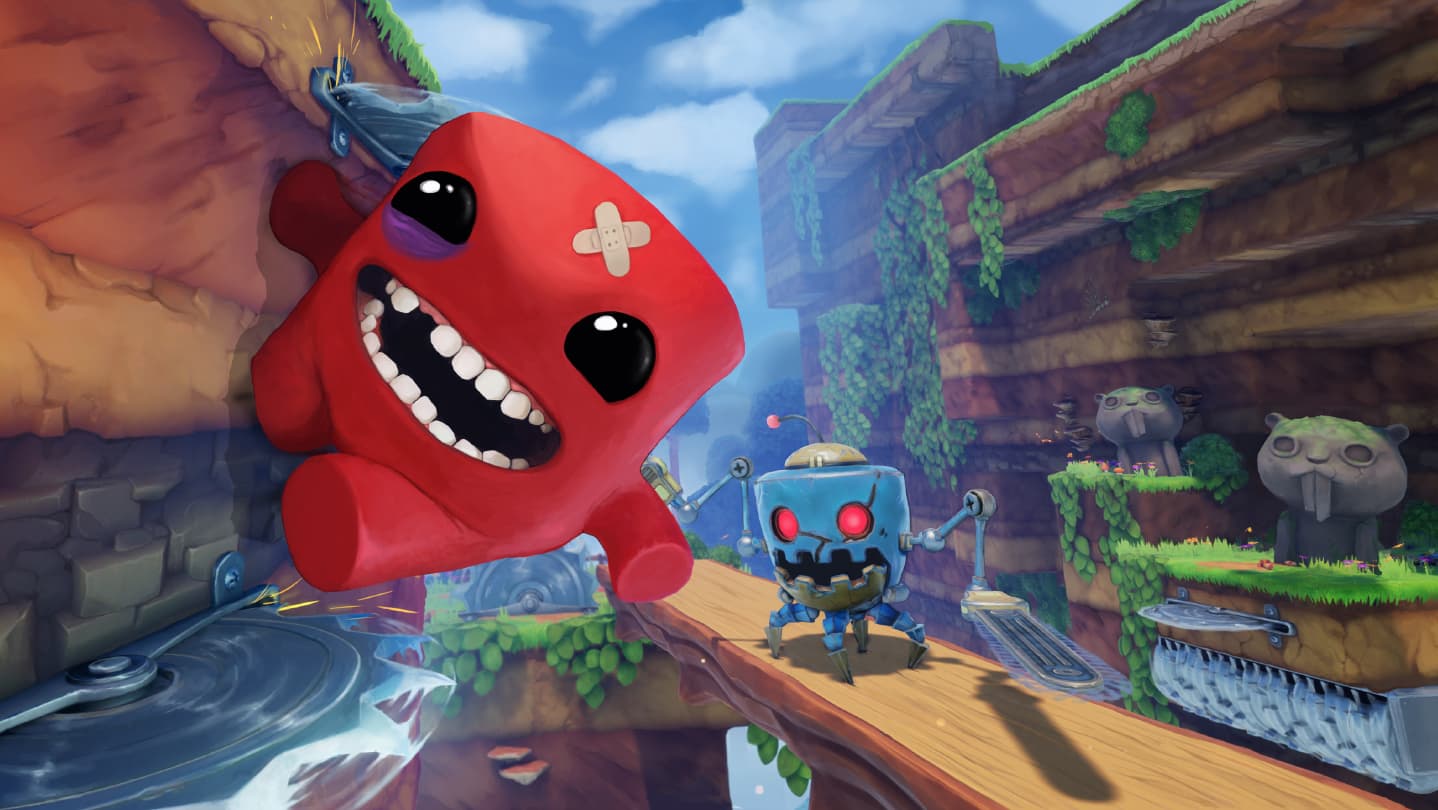 Super Meat Boy 3D Poster