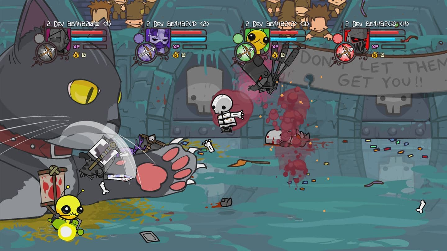 Castle Crashers Remastered Poster