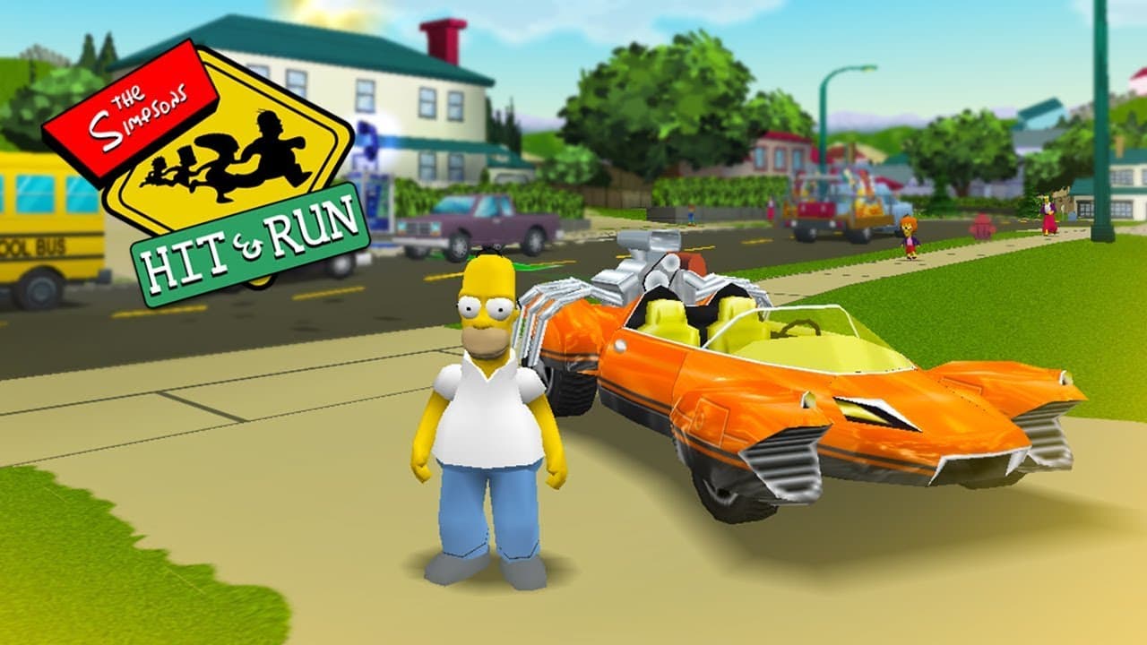 The Simpsons: Hit & Run Poster