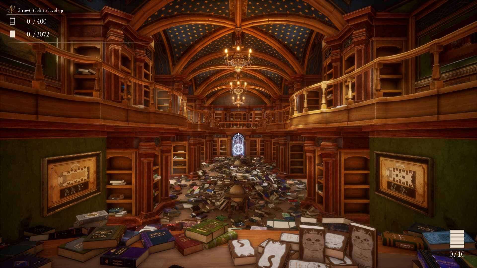 Librarian: Tidy Up the Arcane Library! Poster